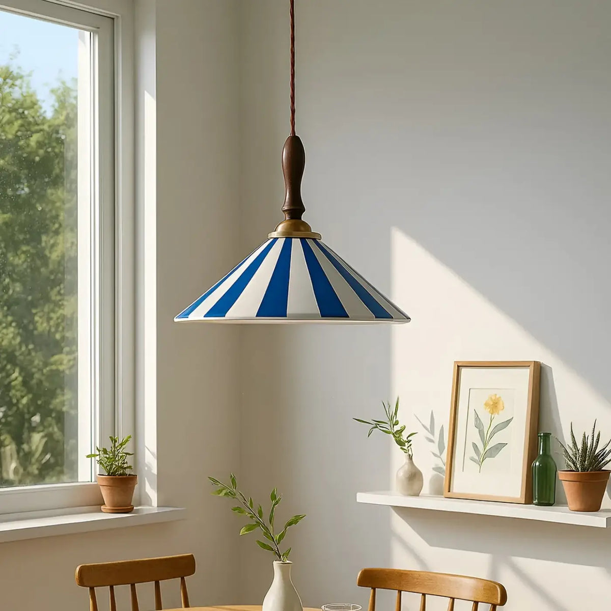 Suspension Rayée Style Vintage – Sorane
