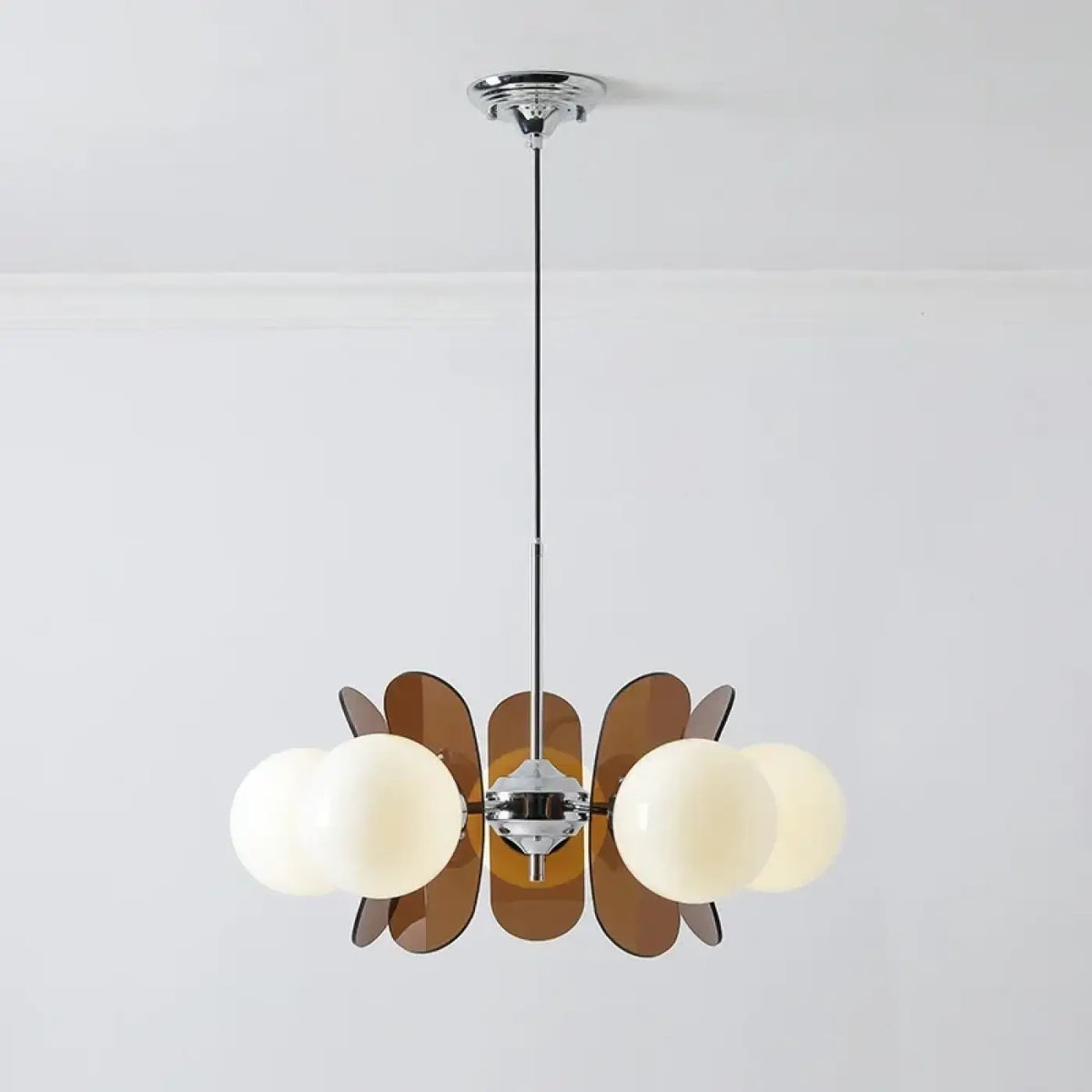 Suspension Rétro Globes et Bras Courbé – Dasane