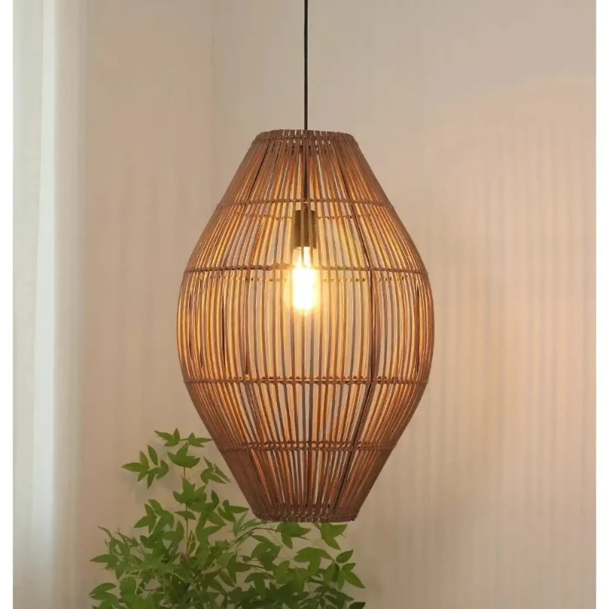Suspension en Rotin Style Nordique – Clevan