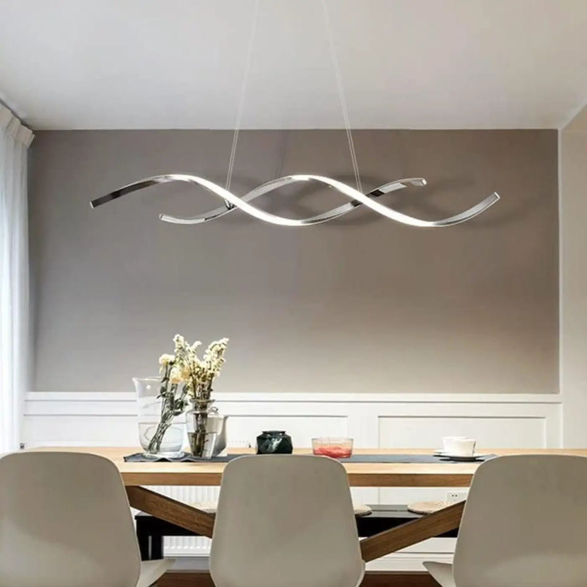 Suspension de Salle à Manger Dorée – Rivette