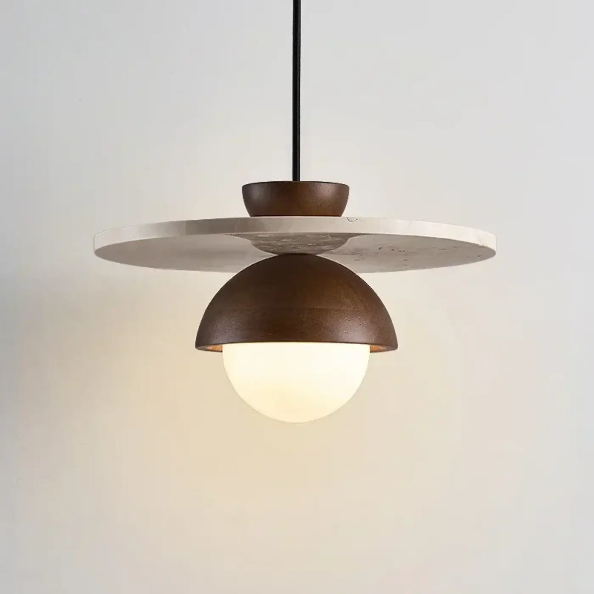 Suspension Scandinave Bois et Verre – Misine