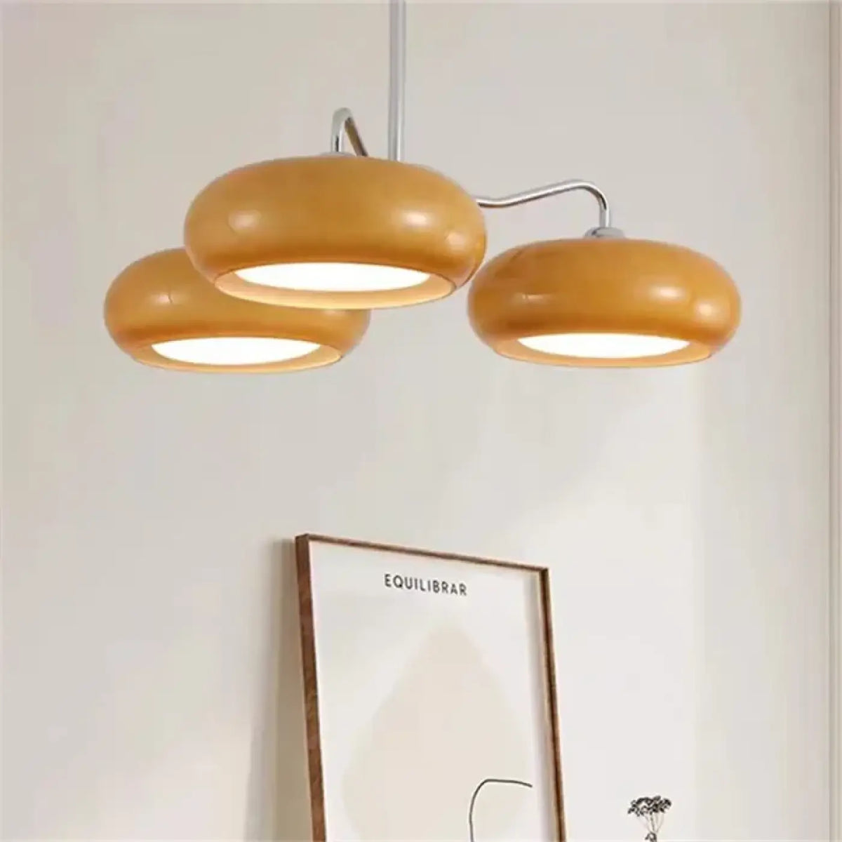 Suspension Verre Coloré et Chrome – Zilia