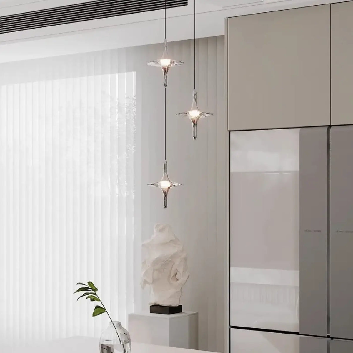 Suspension Design en Cristal Moderne – Clade