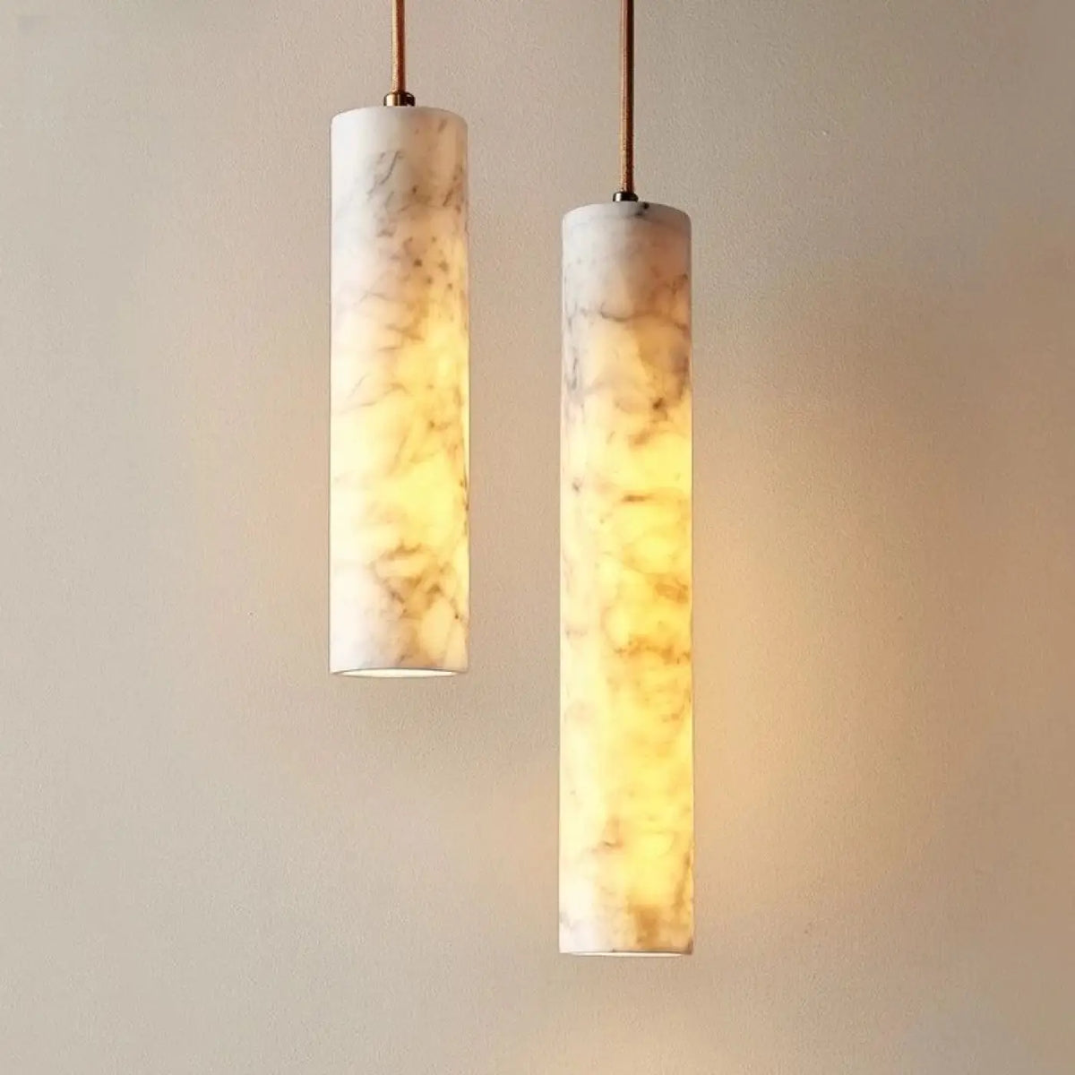 Suspension LED en Marbre – Favio