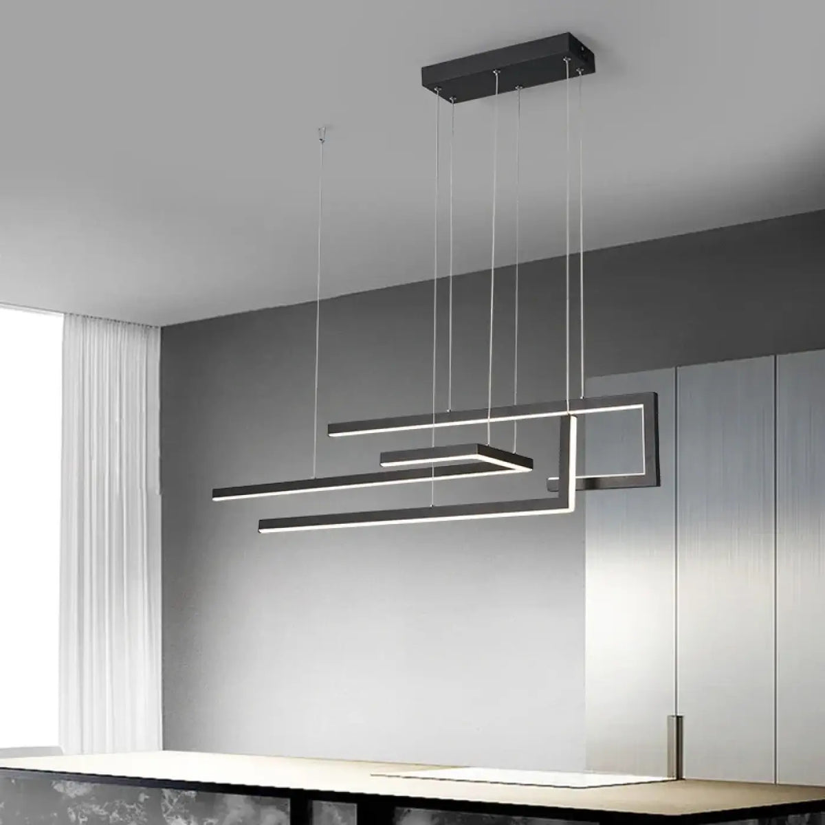 Suspension LED Moderne en Métal – Vorio