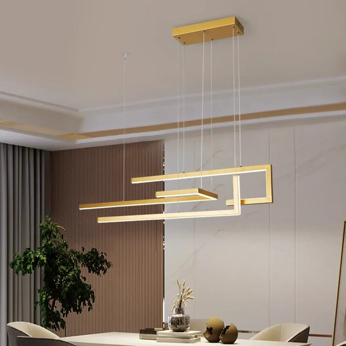 Suspension LED Moderne en Métal – Vorio