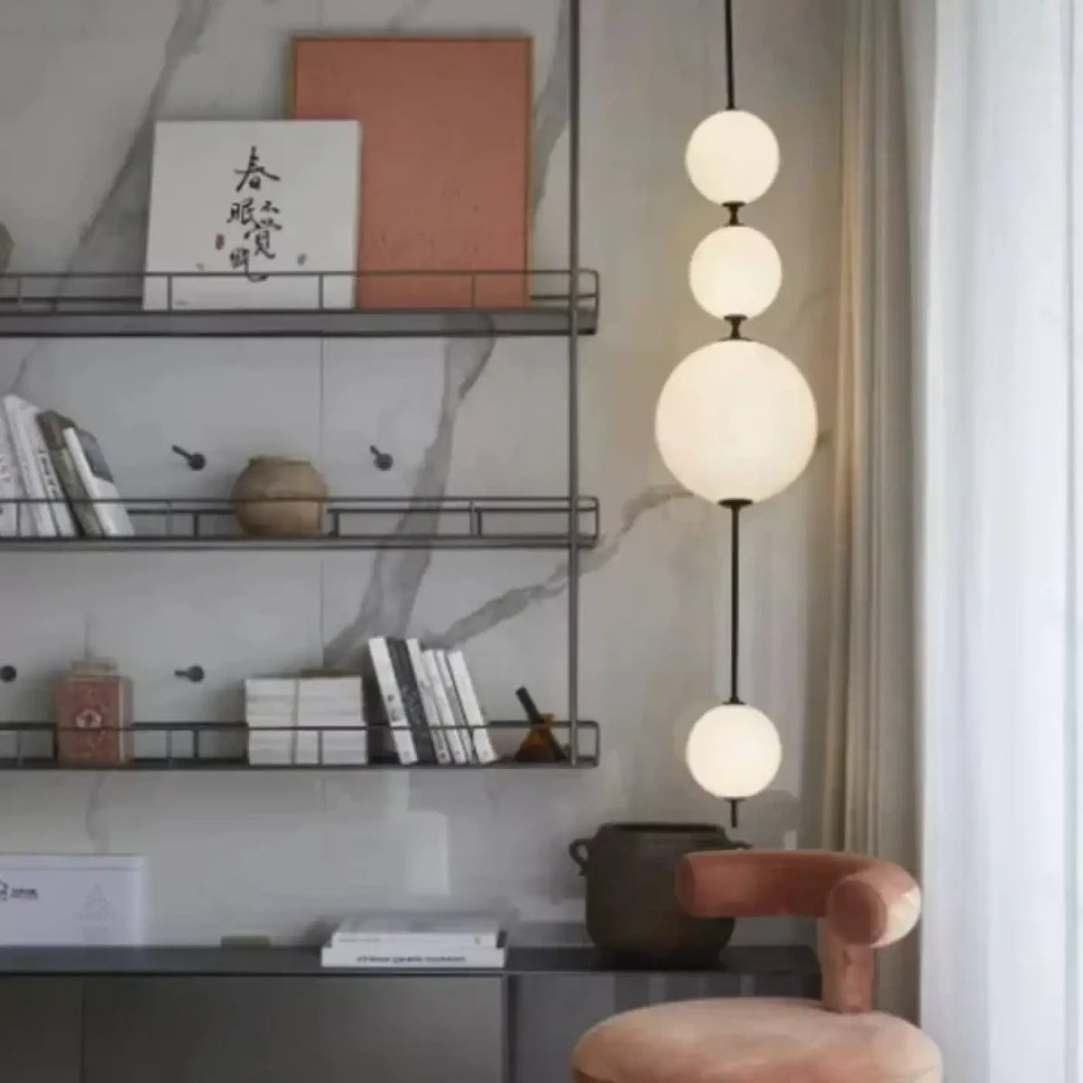 Suspension Scandinave Minimaliste – Noselle