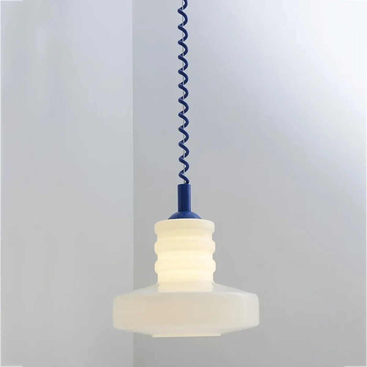 Suspension Scandinave Verre et Câble Torsadé – Esio