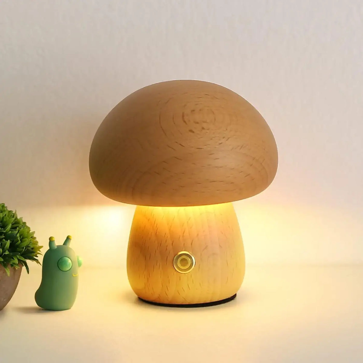 Veilleuse Champignon en Bois – Brono