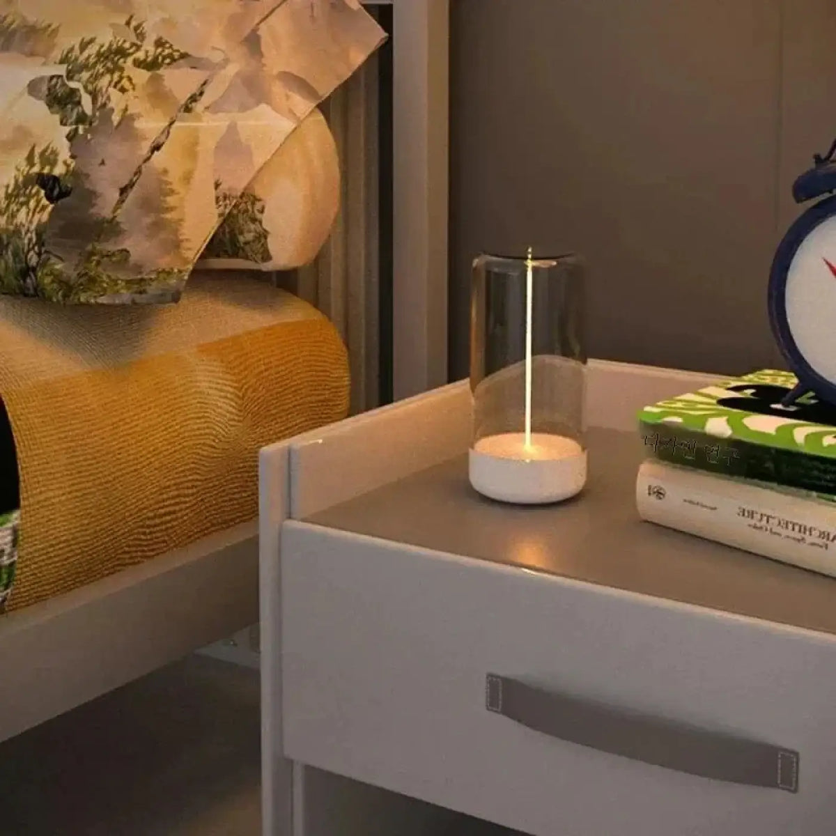 Veilleuse LED sous Cloche en Verre – Cloline