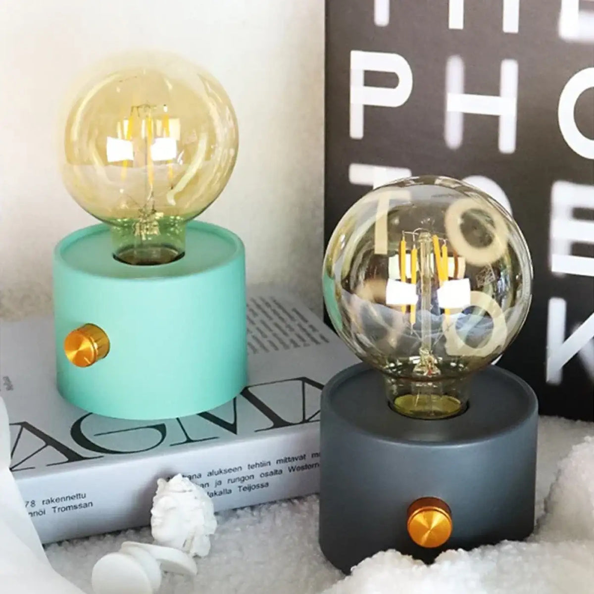 Veilleuse Moderne Ampoule Apparente – Trasio