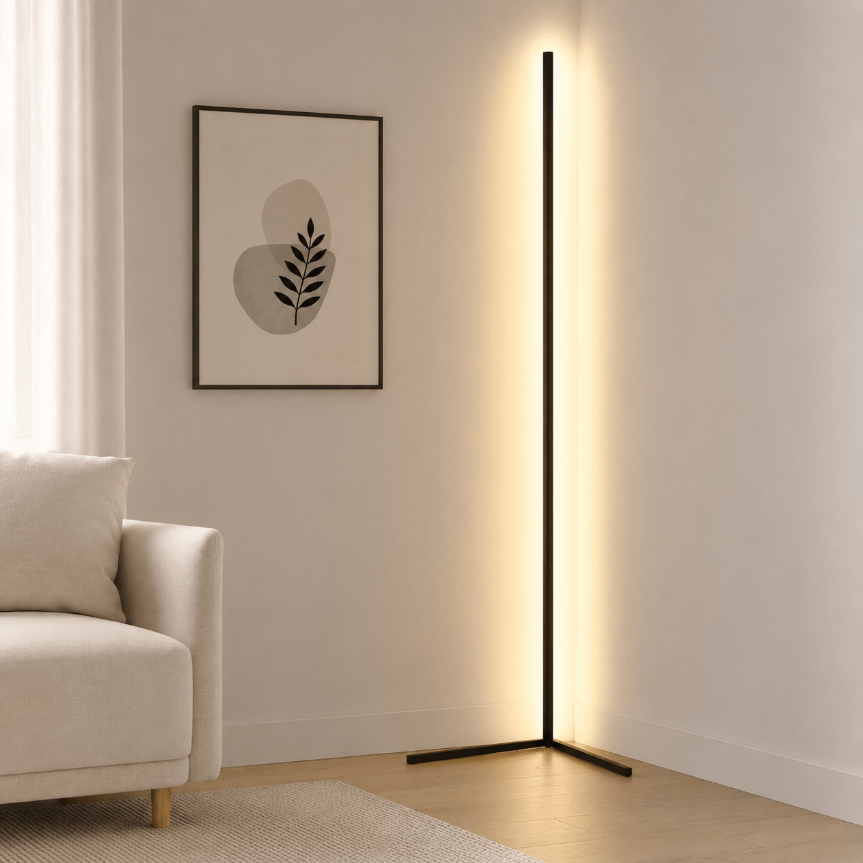Lampadaire d'Angle LED – Vela