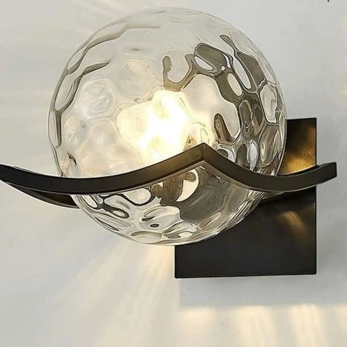 Applique Murale Boule en Verre – Vinette