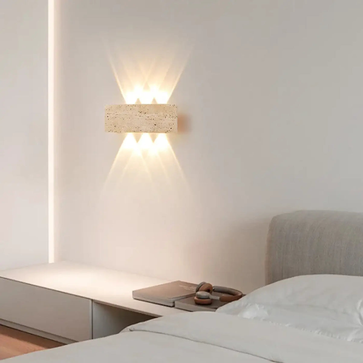 Applique Extérieure en Pierre Naturelle – Lodia