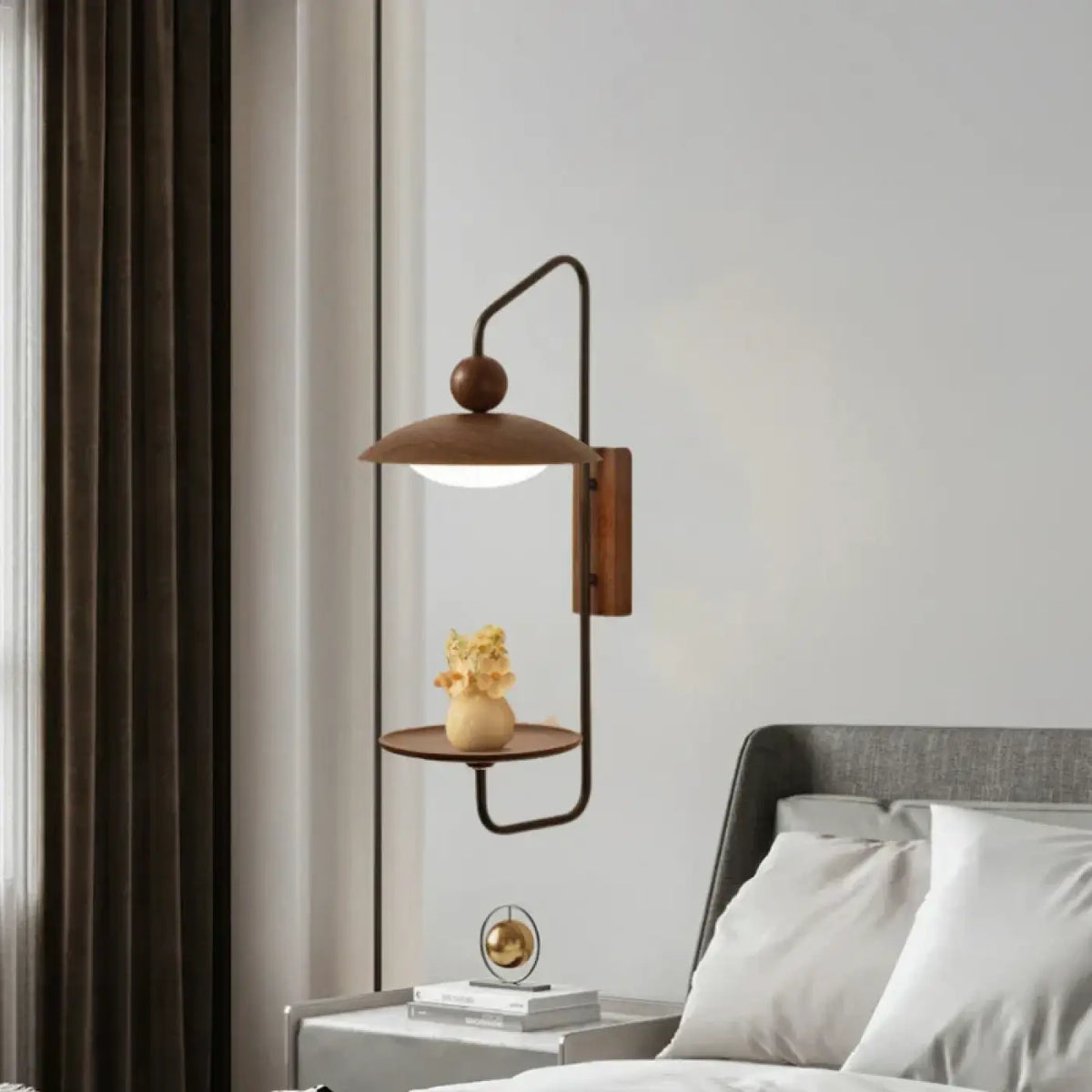 Applique Murale Scandinave Bois et Métal – Kadane