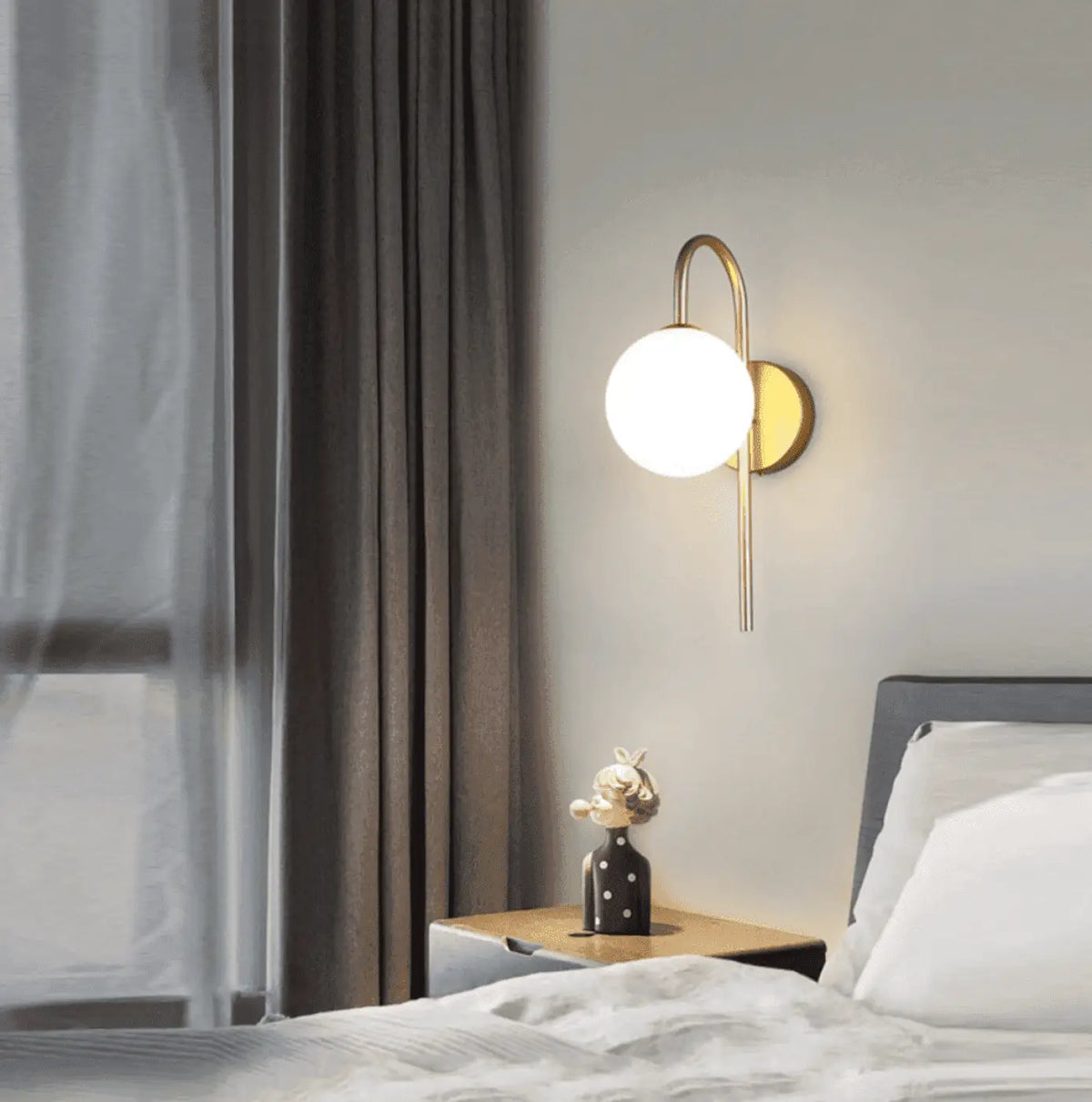 Applique Murale Boule en Verre – Kosan