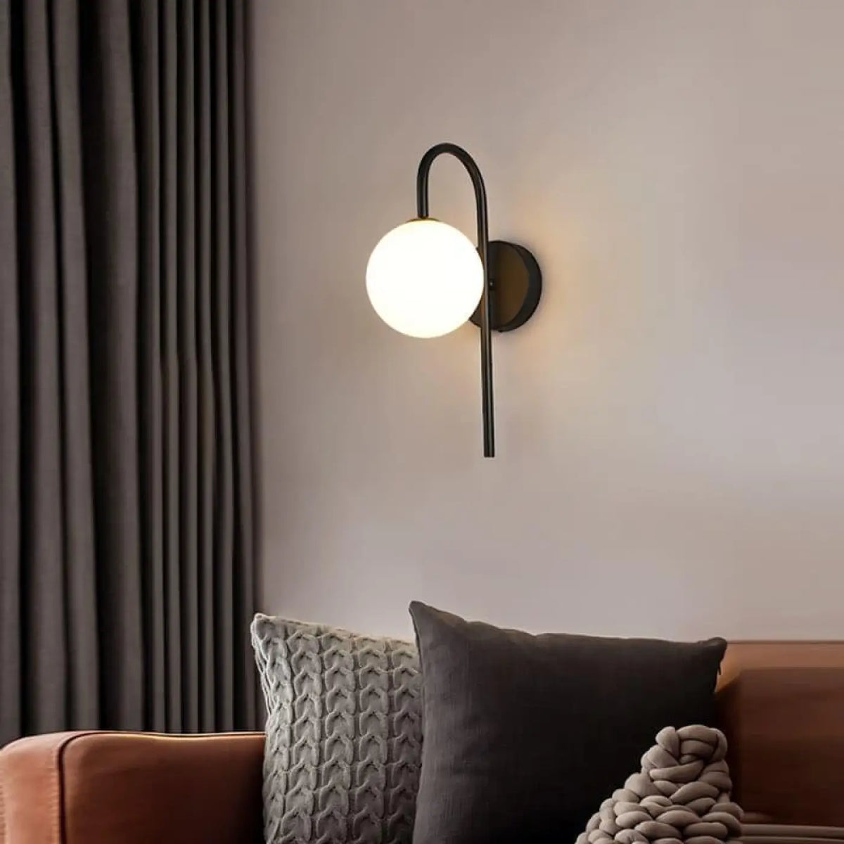 Applique Murale Boule en Verre – Kosan