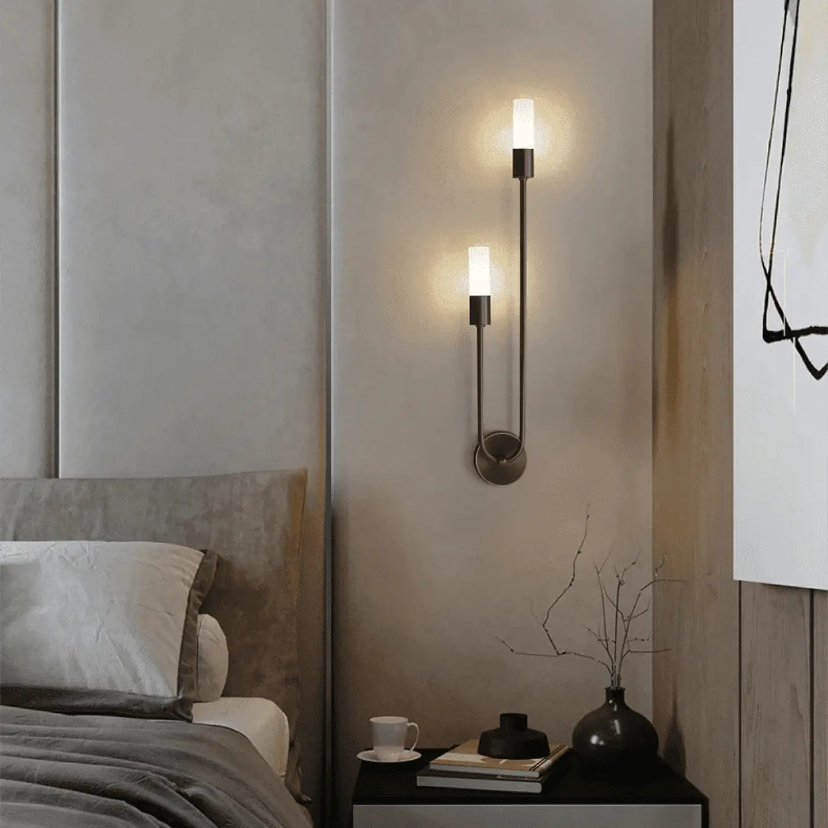 Applique Murale en Métal Épuré – Disane