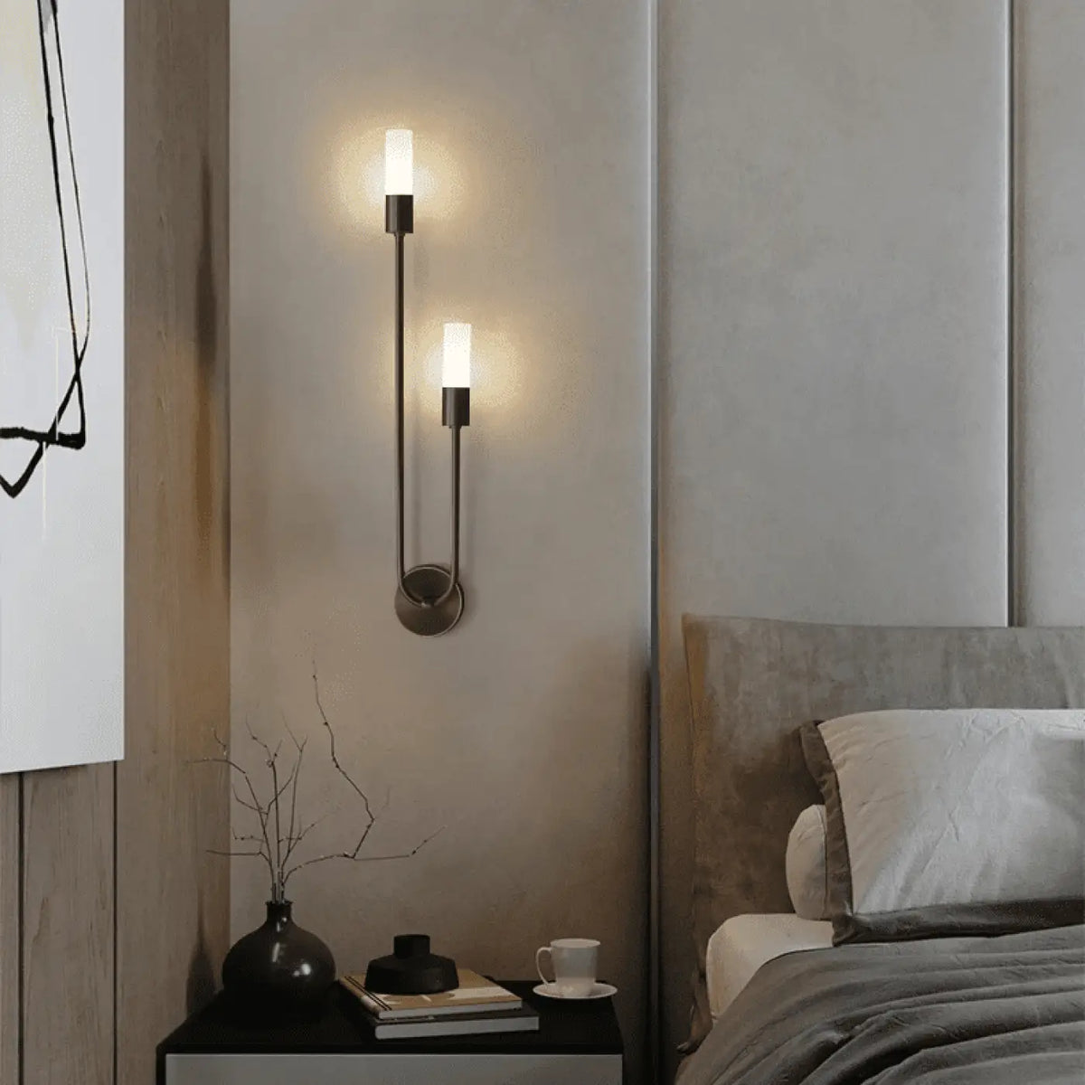 Applique Murale en Métal Épuré – Disane