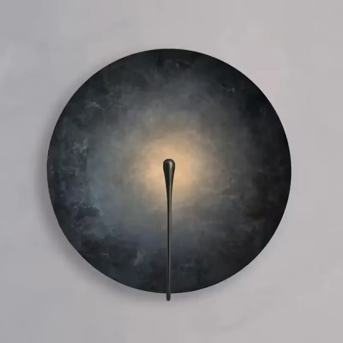 Applique Murale Cercle Coloré et Laiton – Édane