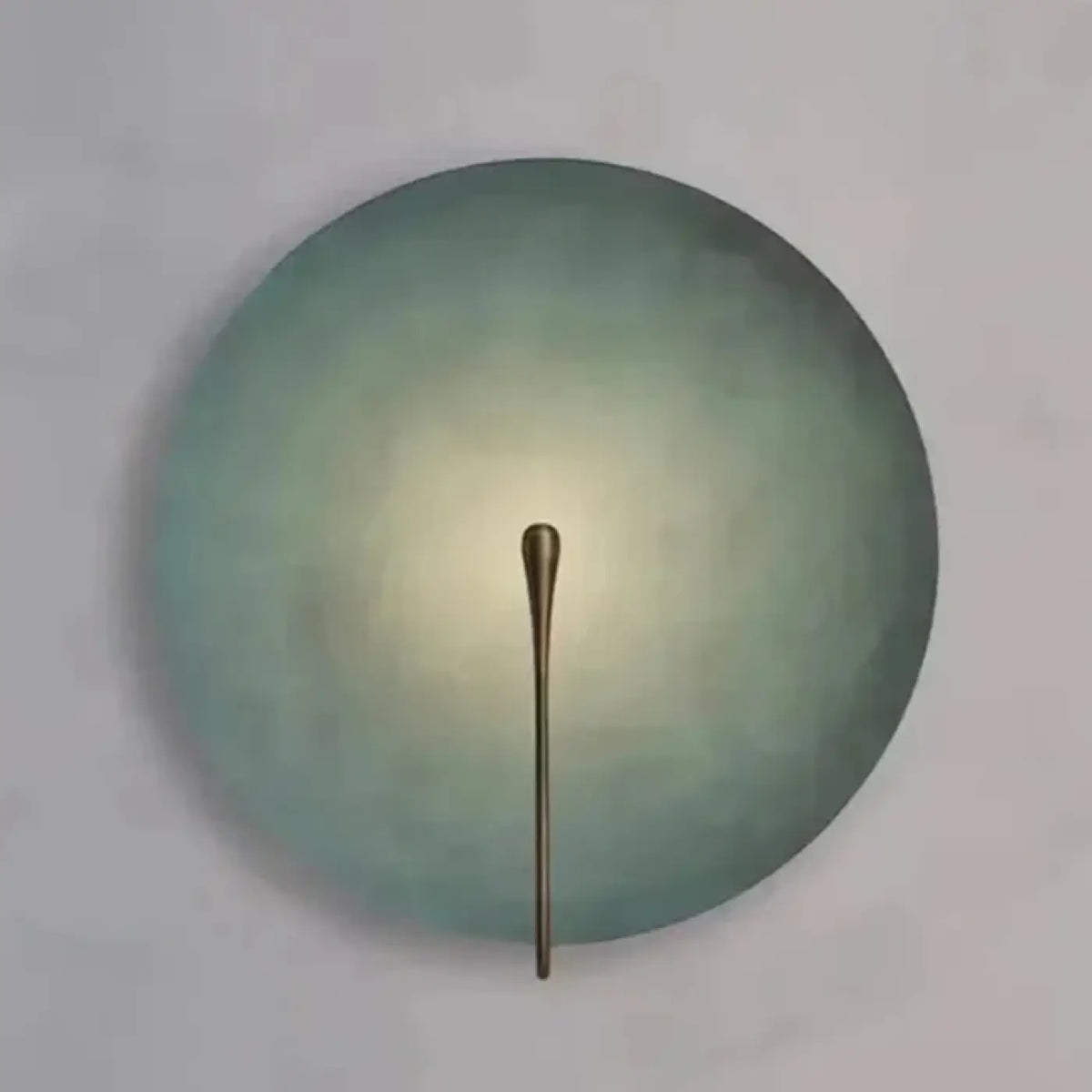 Applique Murale Cercle Coloré et Laiton – Édane