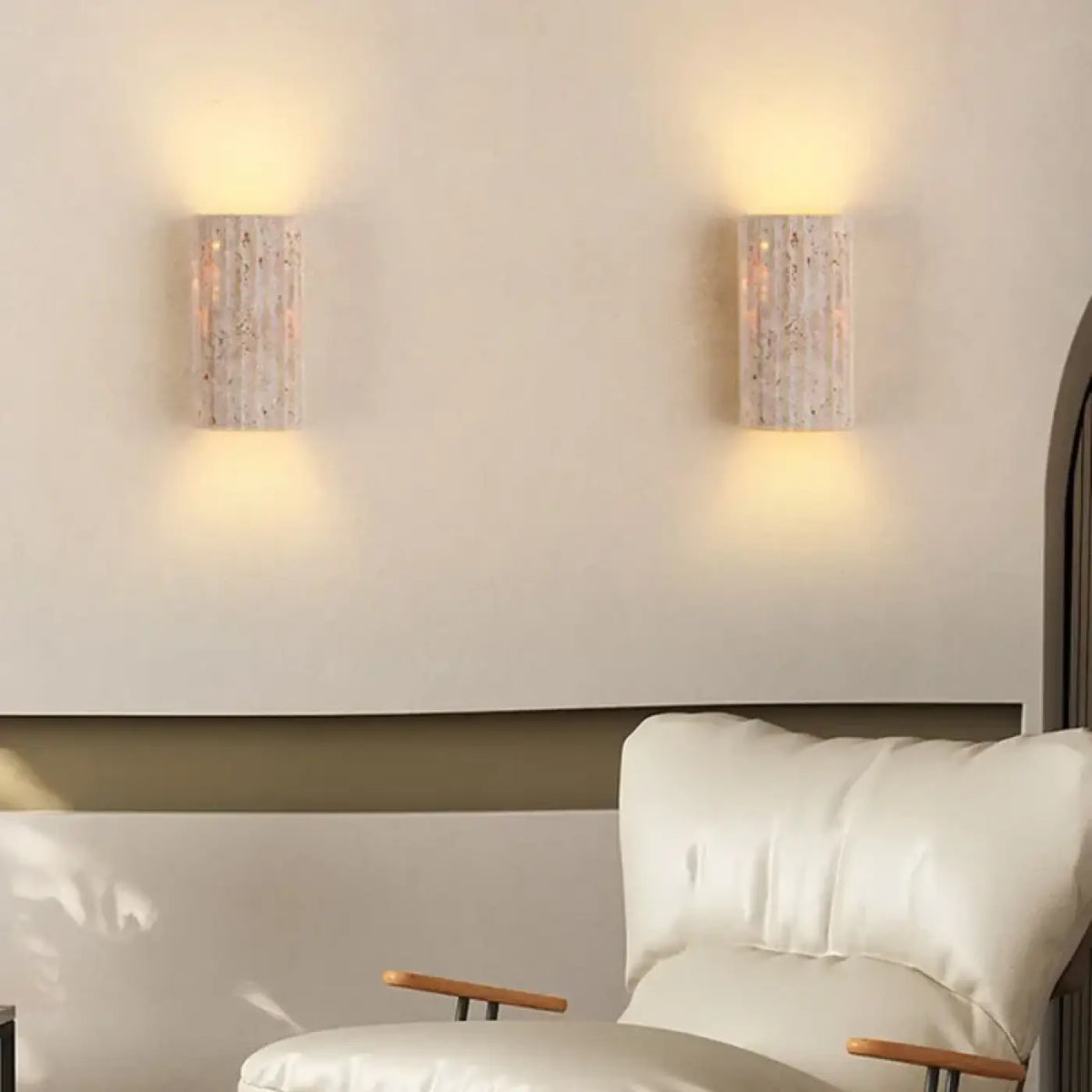 Applique Murale Beige Effet Pierre – Ramette
