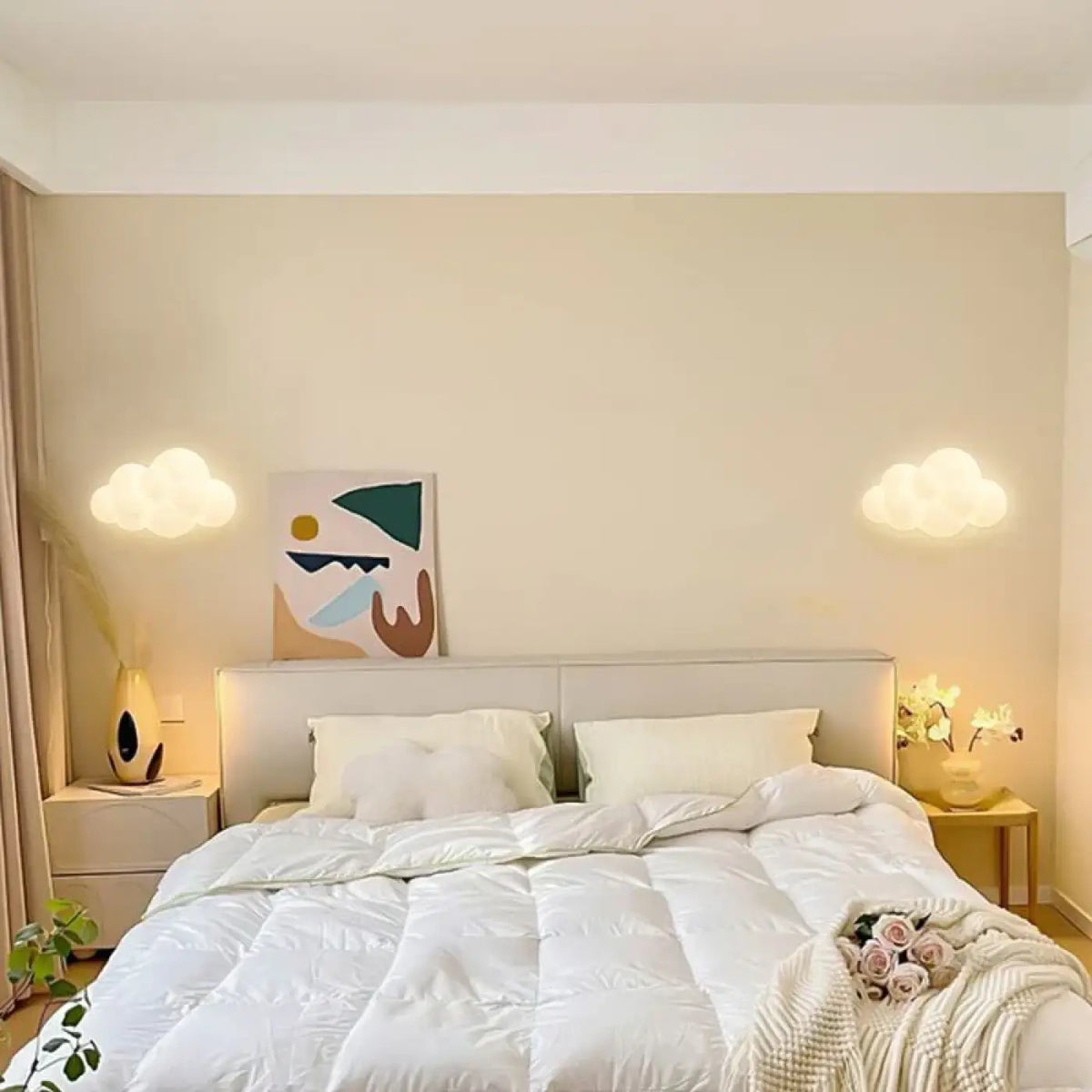 Applique Murale Blanche Effet Réaliste – Bénon