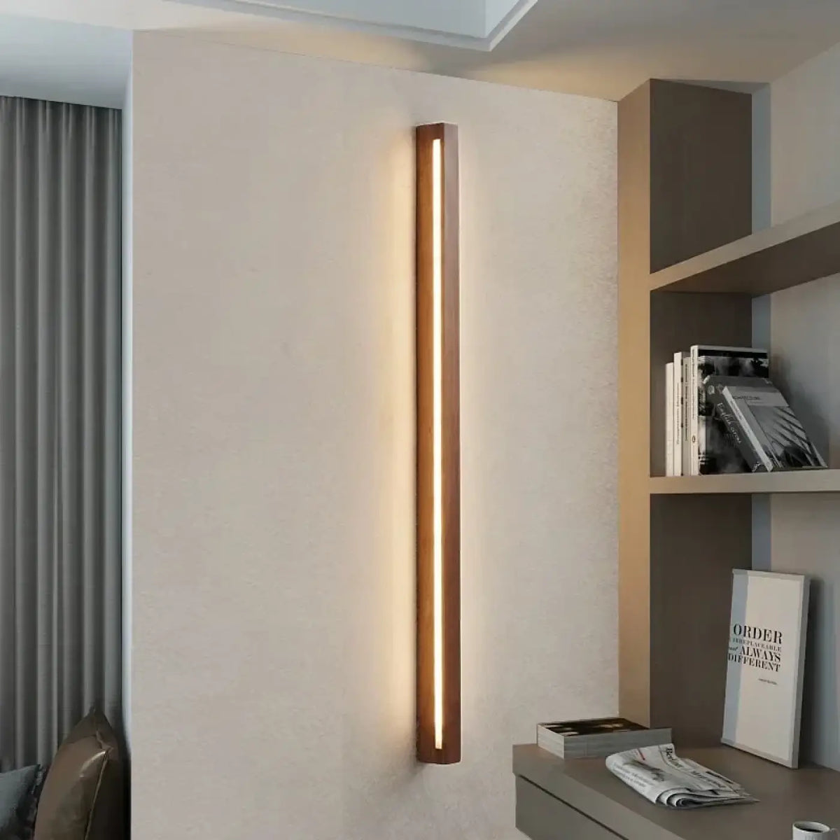 Applique Murale LED en Bois Scandinave – Fison