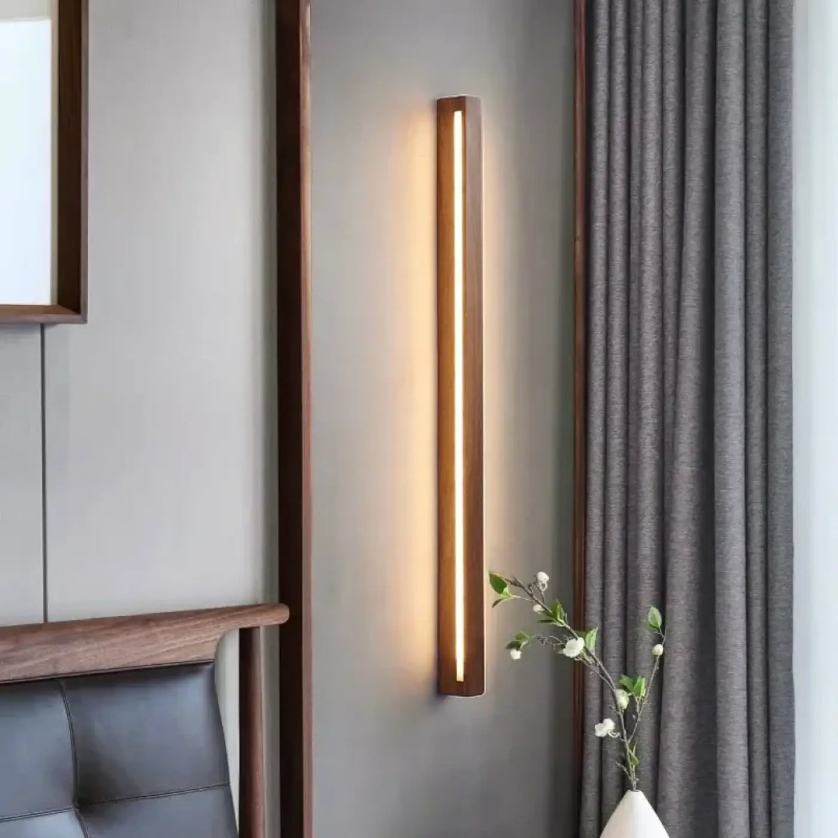 Applique Murale LED en Bois Scandinave – Fison