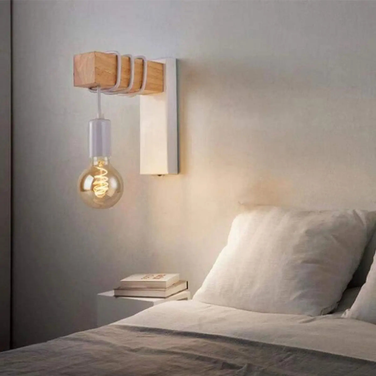 Applique Murale Bois et Noir – Mirio