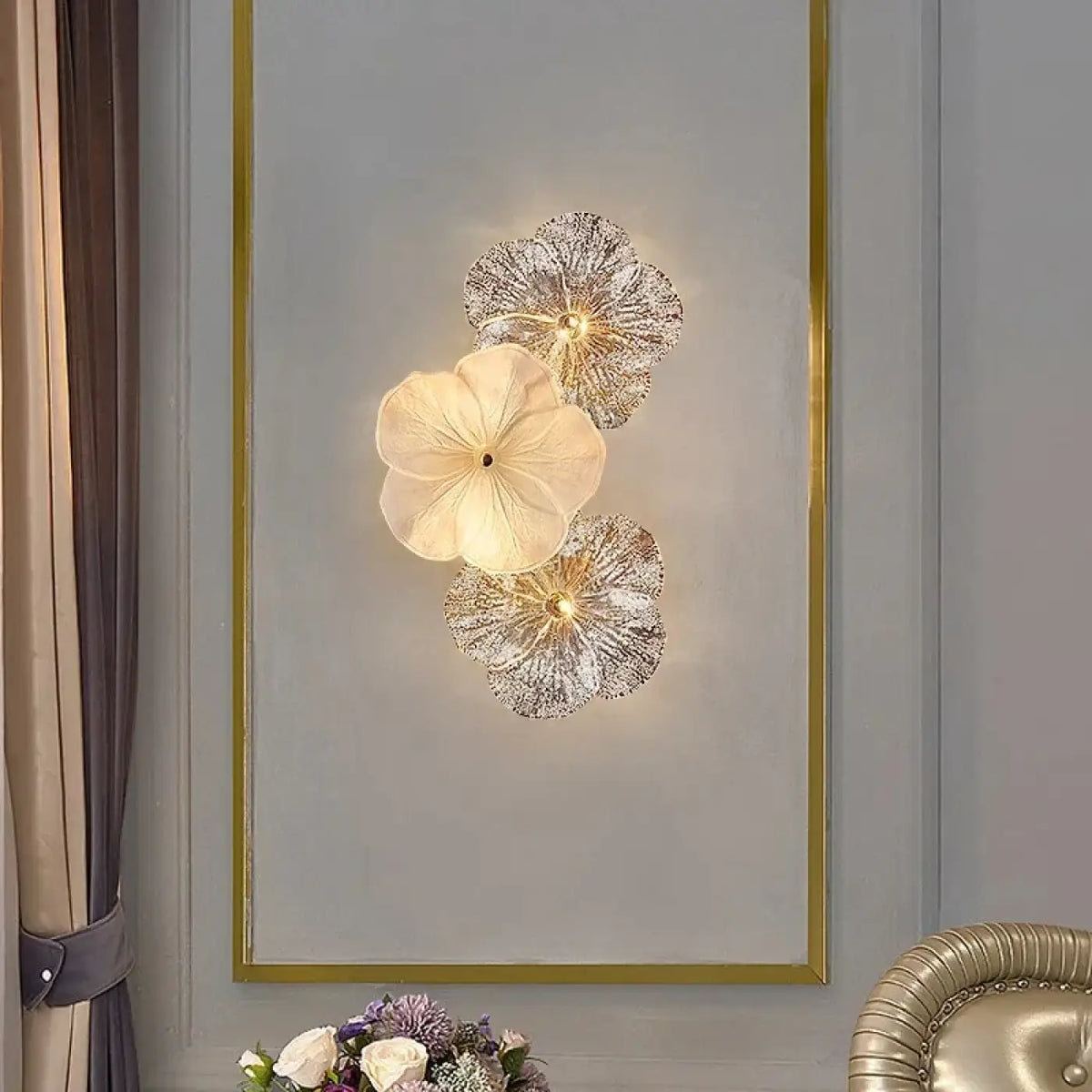 Applique Murale Florale Design – Nésette