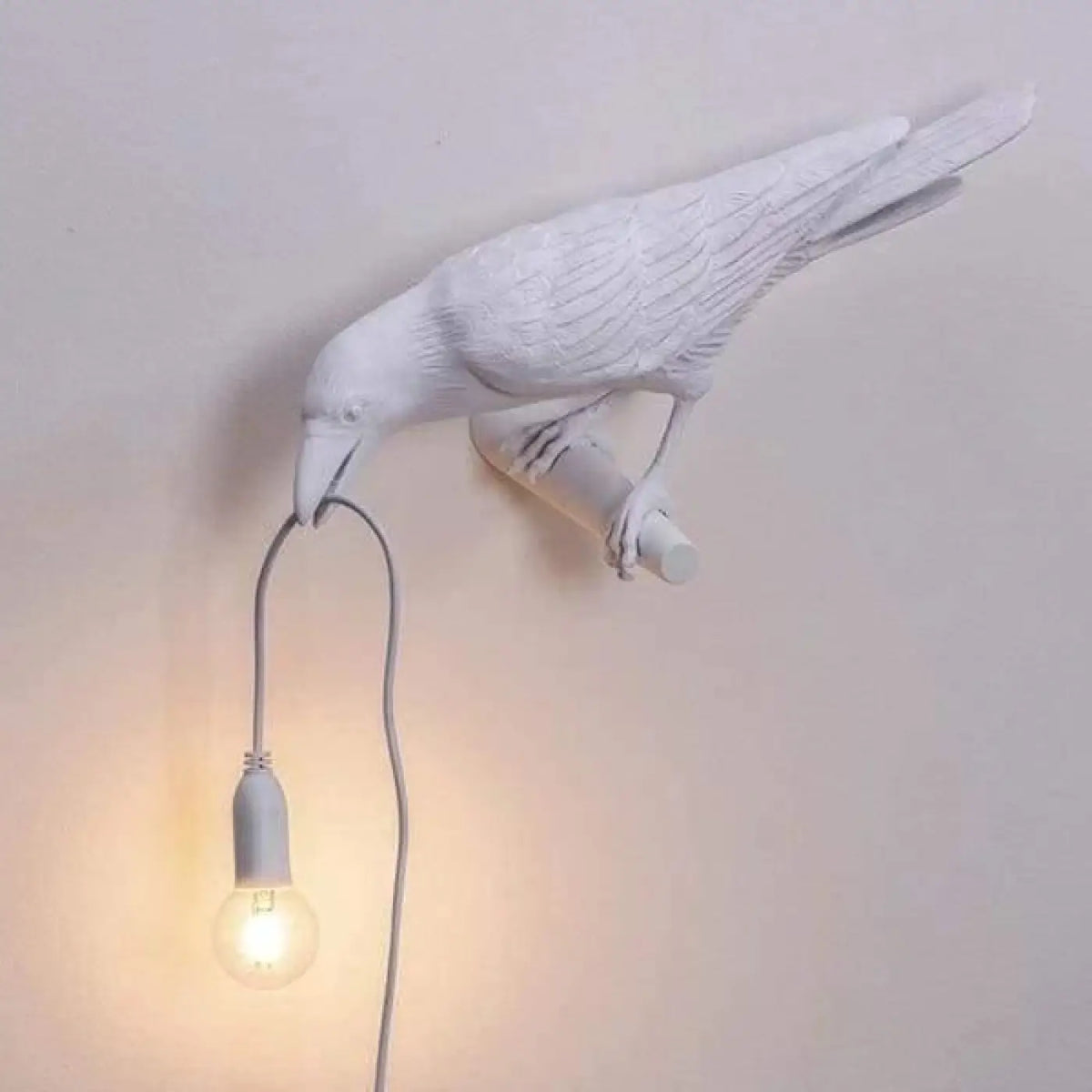 Applique Murale Oiseau Tenant une Ampoule – Osan
