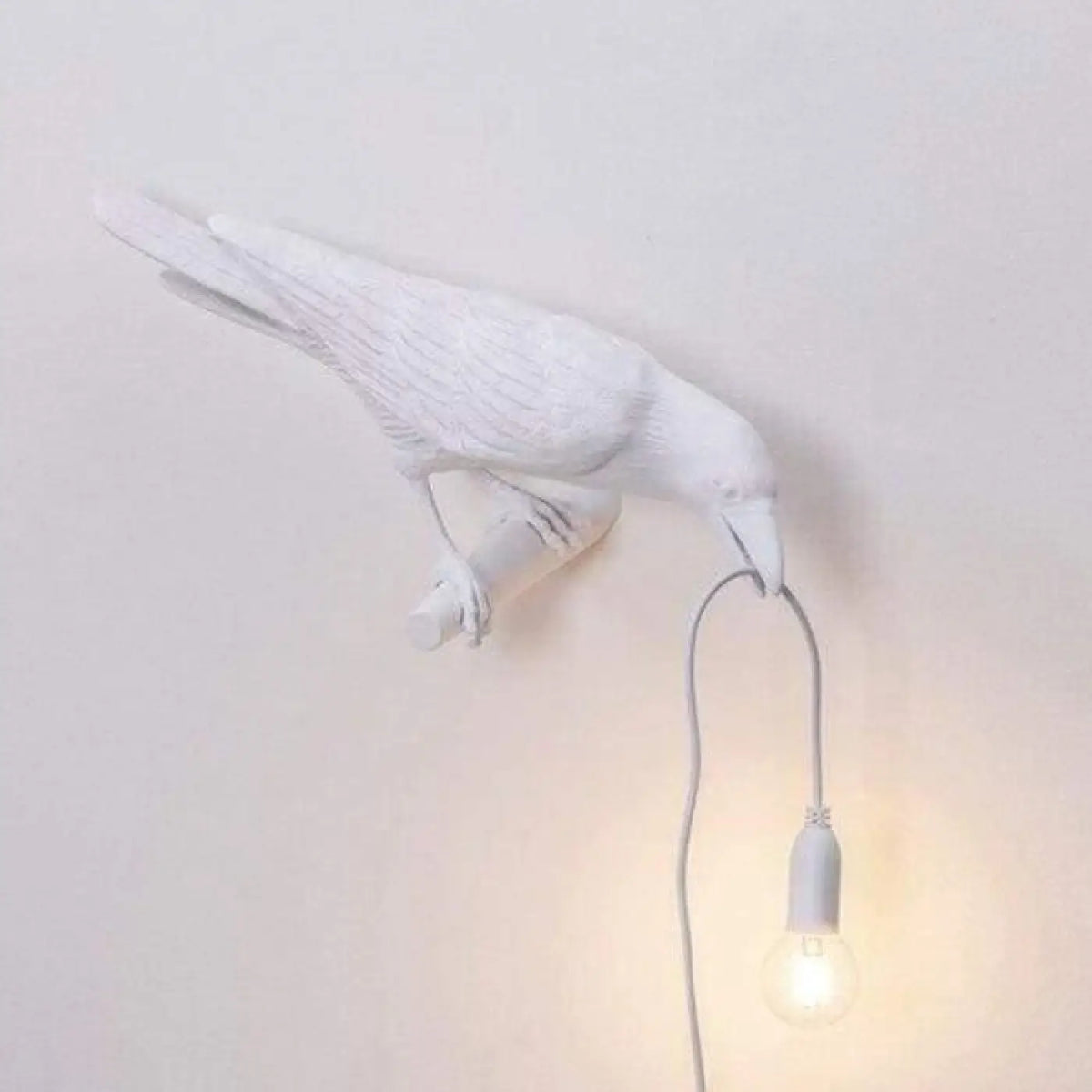 Applique Murale Oiseau Tenant une Ampoule – Osan