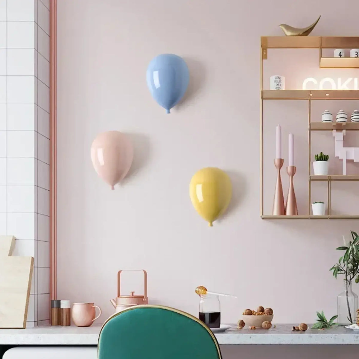 Applique Murale Ballon en Céramique – Rilon