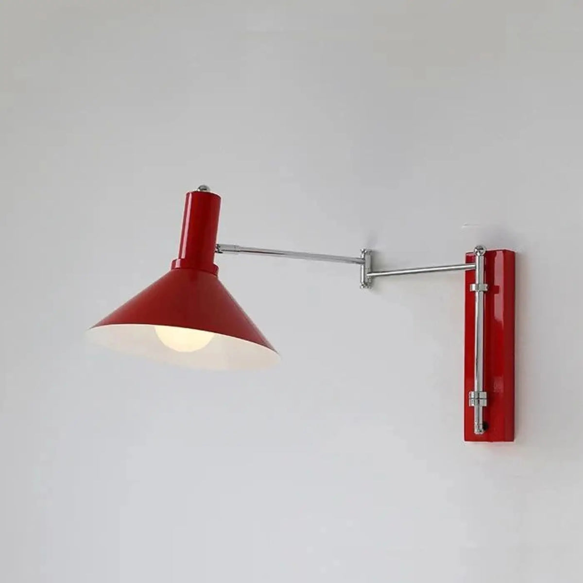 Applique Murale Bras Articulé Abat-jour Conique – Komane