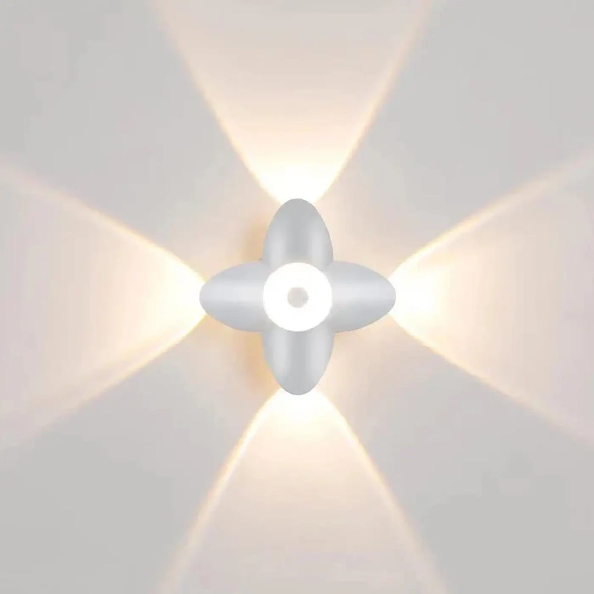 Applique Murale LED Fleur Blanche – Madon