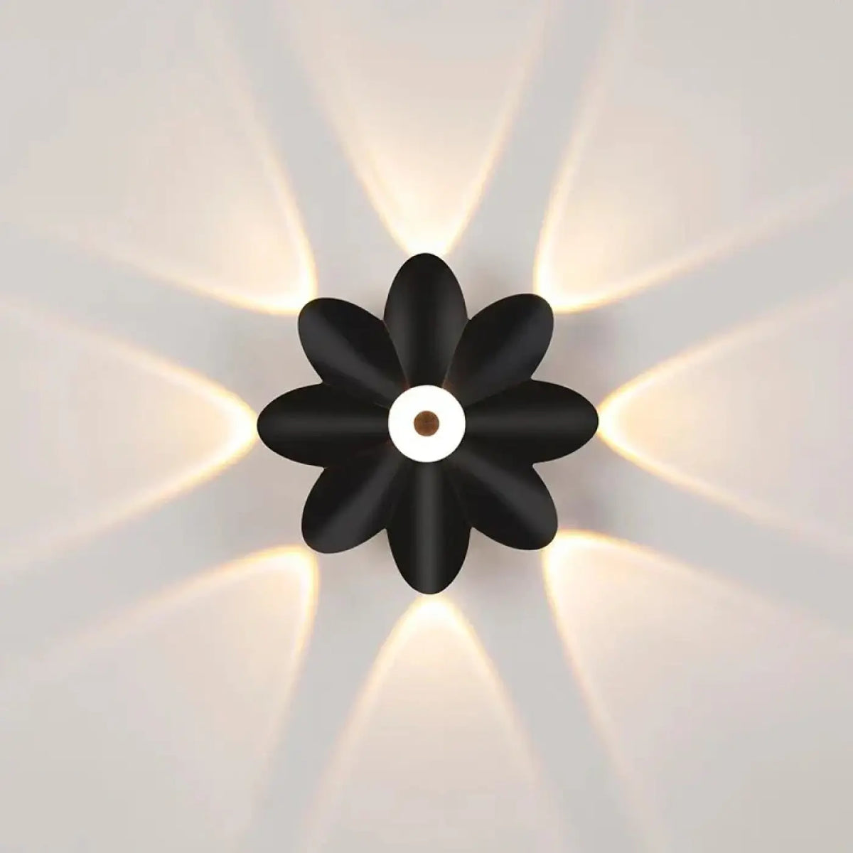 Applique Murale LED Fleur Blanche – Madon