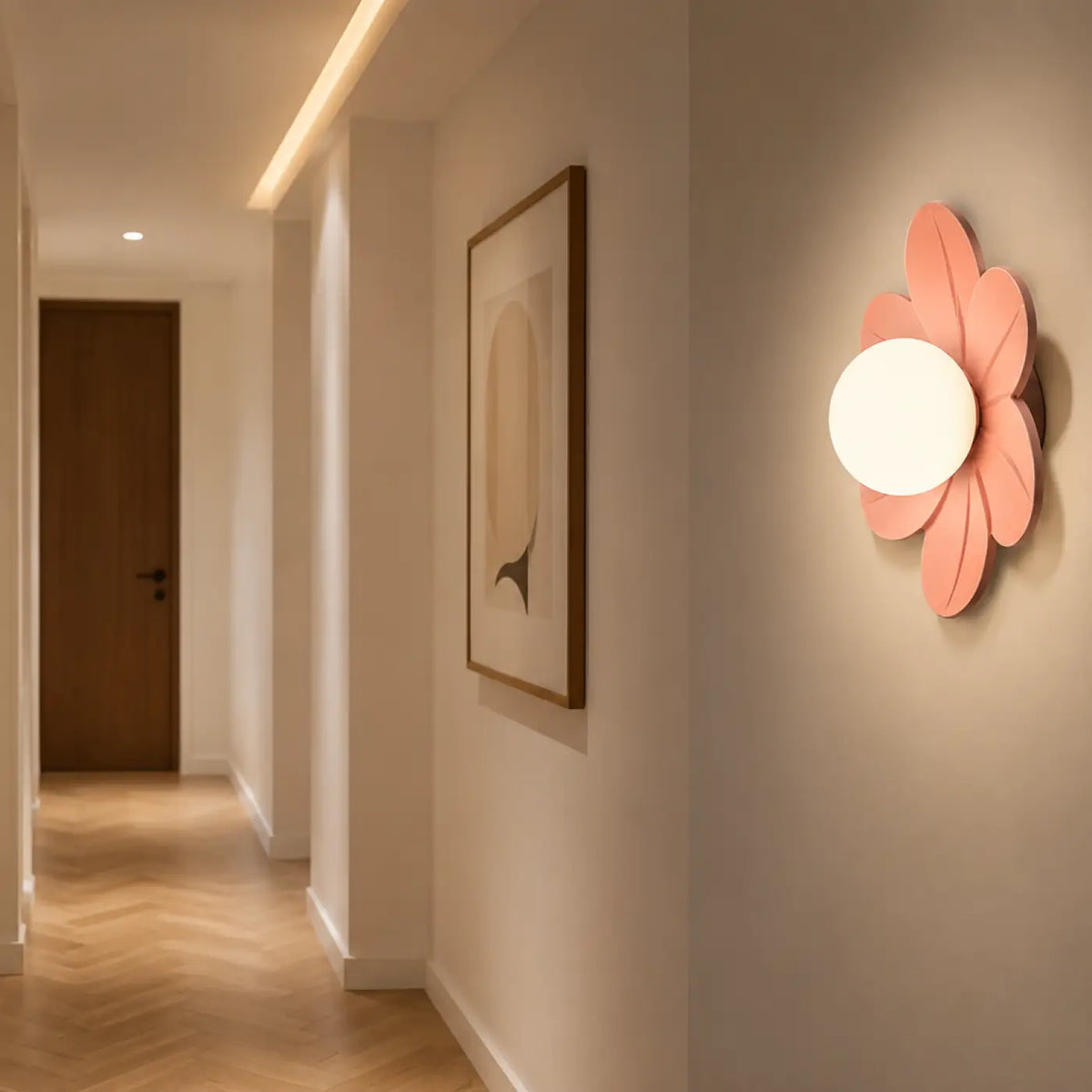 Applique Murale Fleur à Diffuseur Sphérique – Vemine