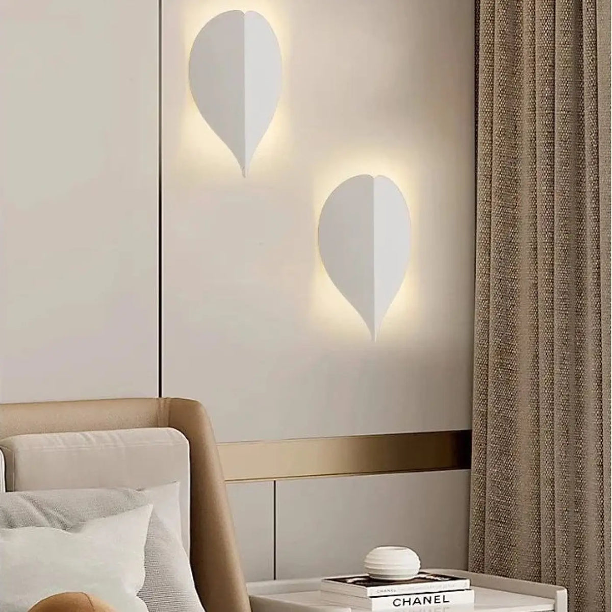Applique Murale LED Feuille Effet Halo – Zila