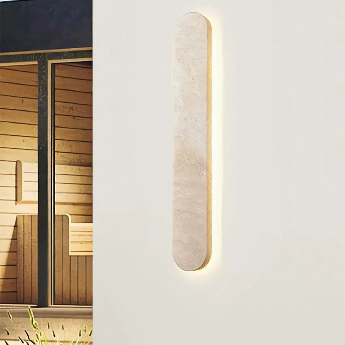 Applique Murale LED Minimaliste en Pierre – Tonon