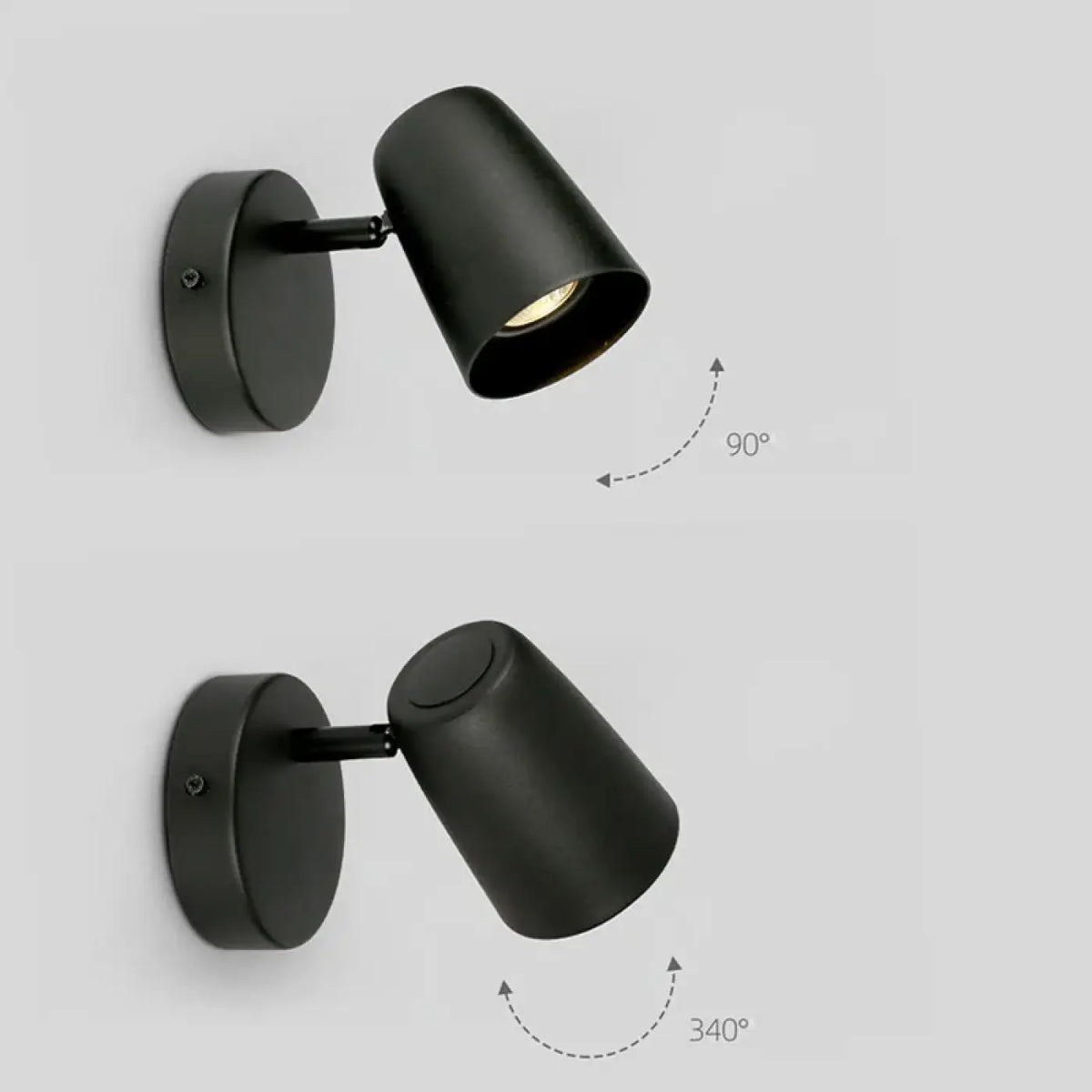 Applique Murale Cylindre Orientable – Berette