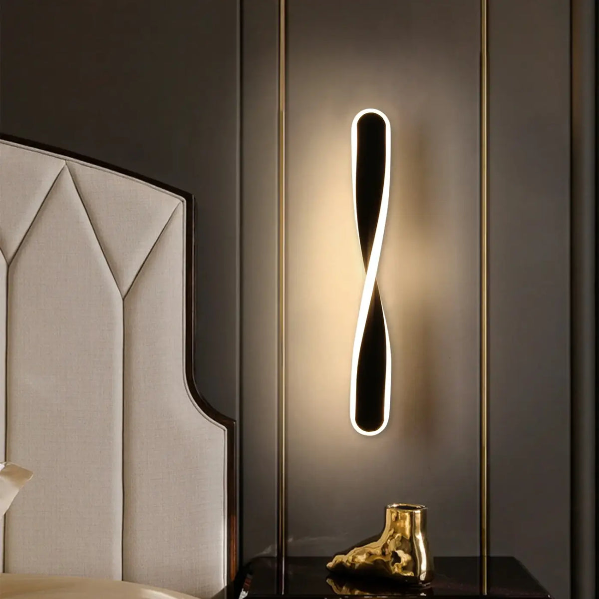 Applique Murale LED Torsadée – Somon