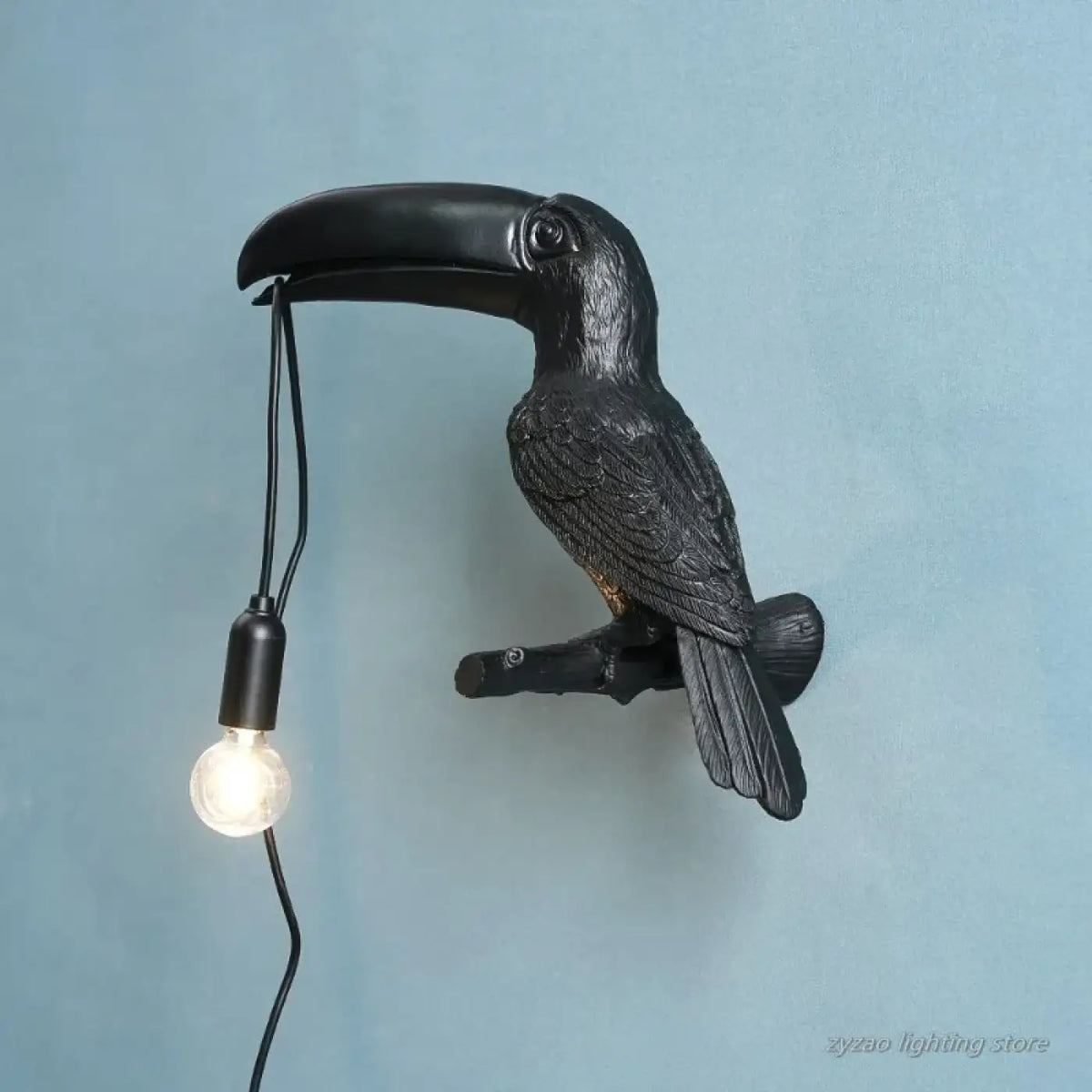 Applique Murale Toucan Ampoule Apparente – Sadelle