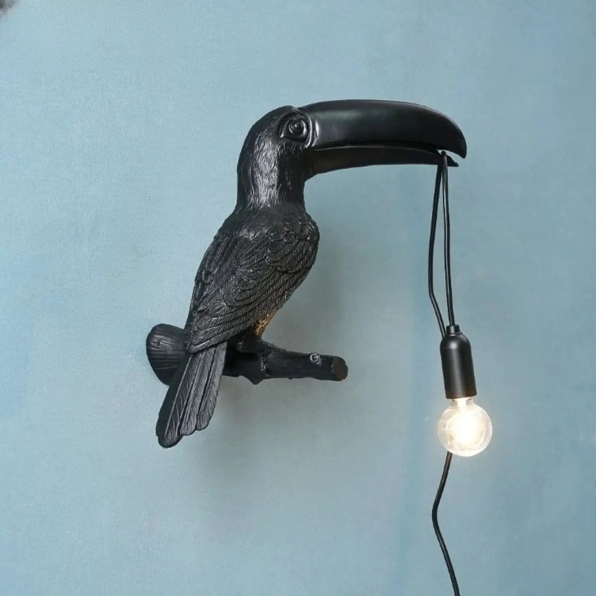 Applique Murale Toucan Ampoule Apparente – Sadelle