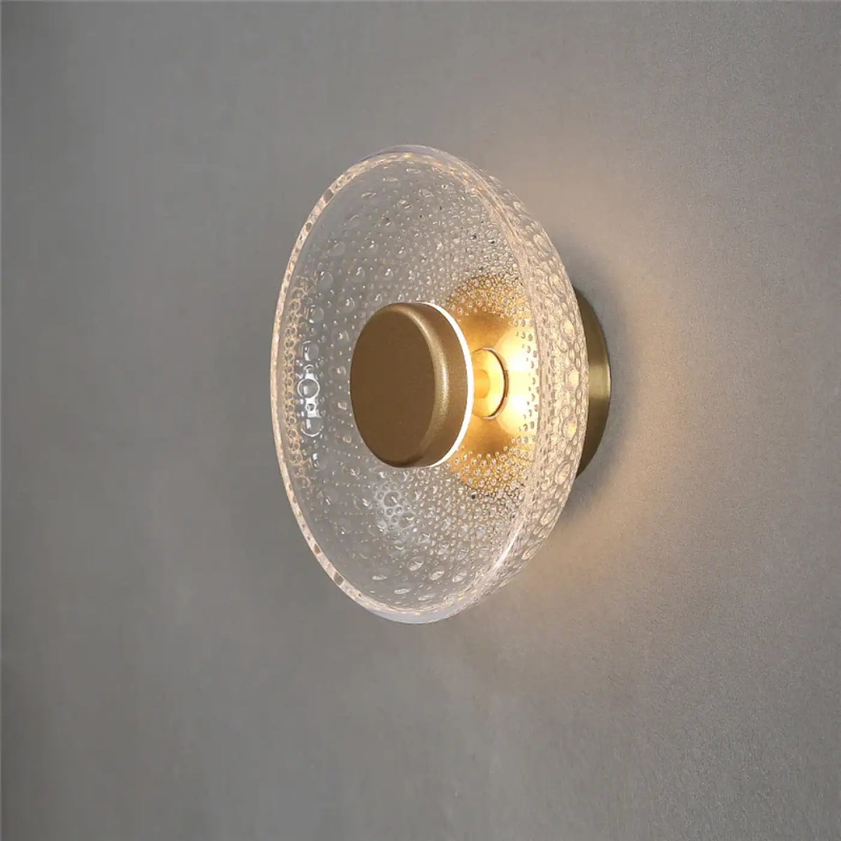 Applique Murale en Verre Texturé – Zonia