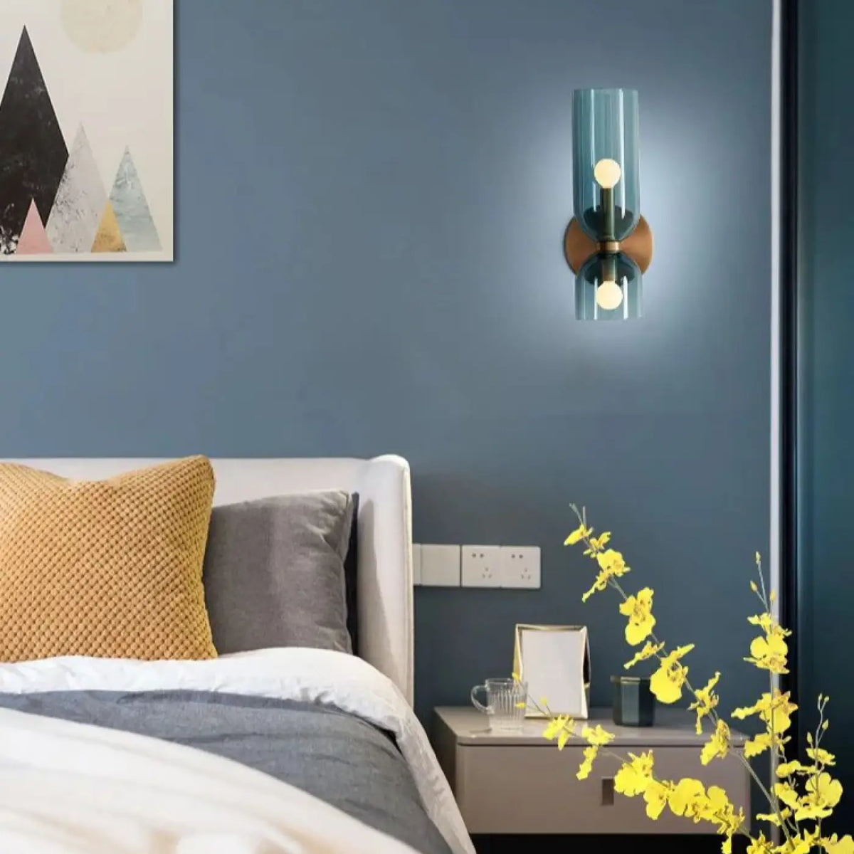 Applique Murale Double en Verre Soufflé – Somis