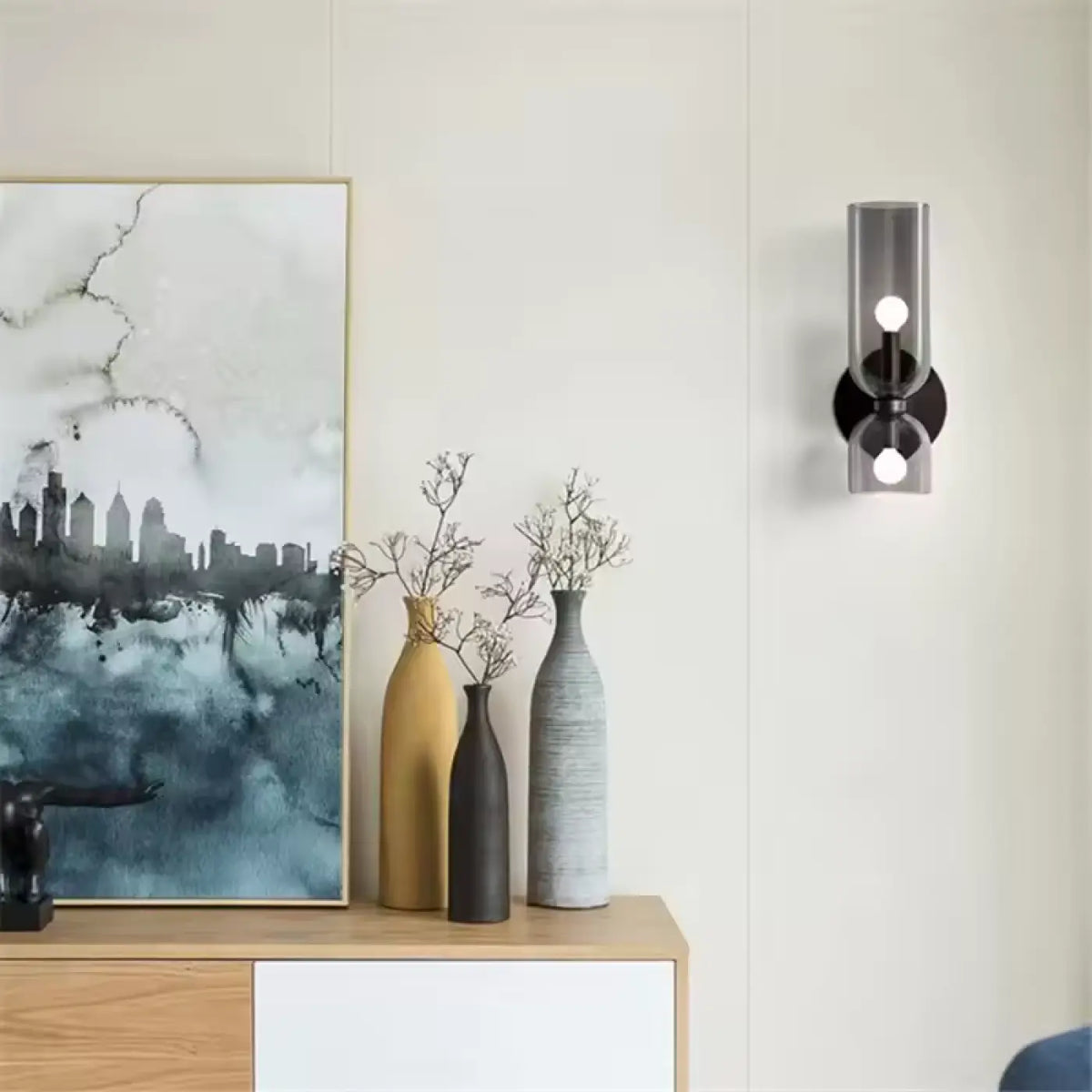 Applique Murale Double en Verre Soufflé – Somis