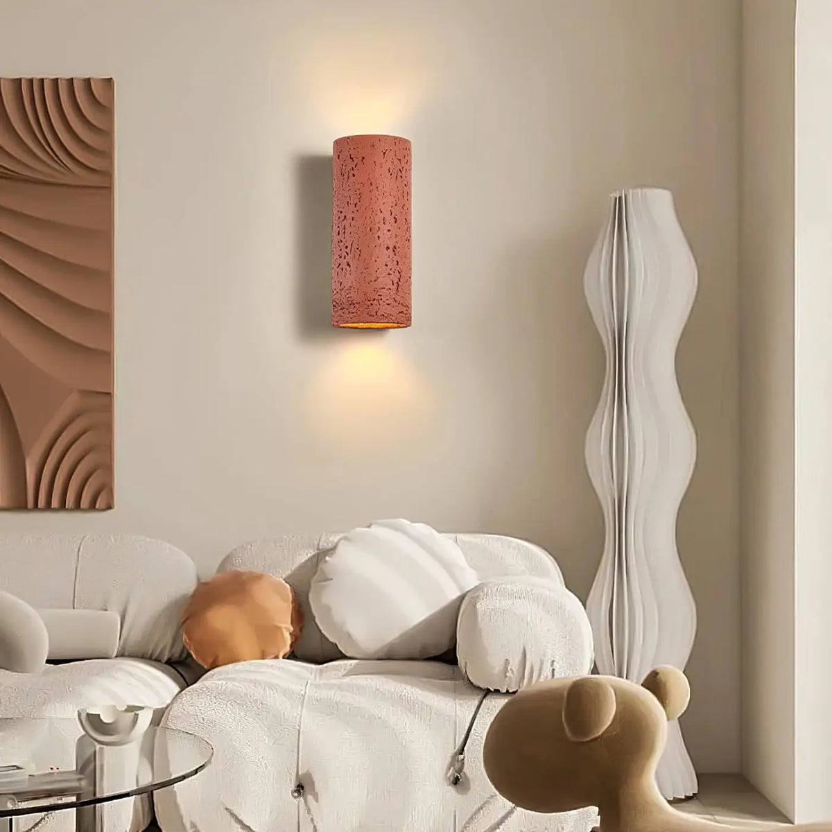 Applique Murale Effet Pierre – Vamine