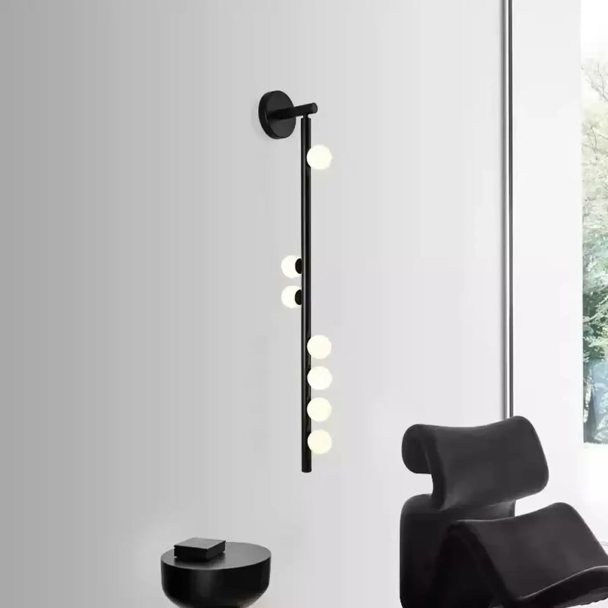 Applique Murale Laiton et Globes Opalins – Fevo