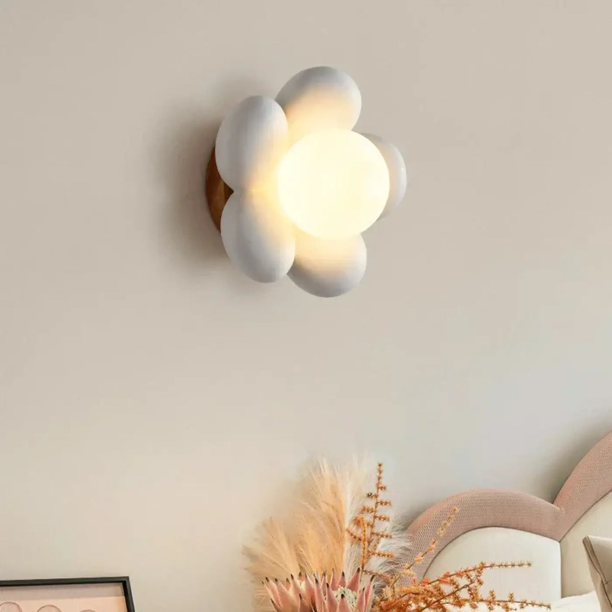 Applique Murale Enfant Fleur avec Globe – Révio